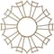 Ekena Millwork Augustus Wood Fretwork Pierced Ceiling Medallion, Hickory, 20"OD x 7"ID x 3/8"T CMWP20X20X0375AUHI - alternate 3